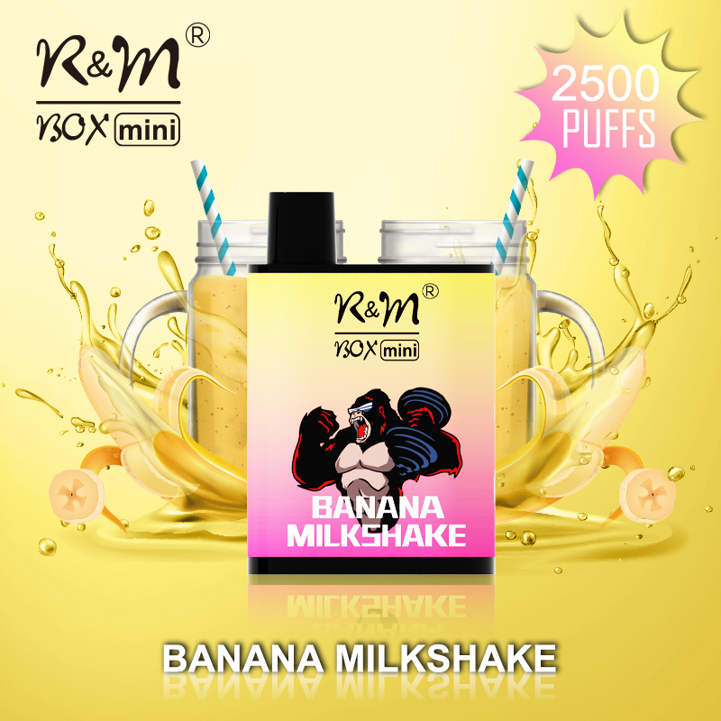 R&M BOX MINI Banana Milkshake|In Stock|Disposable Vape Manufacturer
