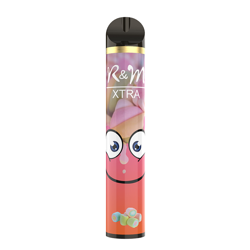 R&M XTRA 1600 Puffs 6% Nicotine Vape Disposable Device | Cotton Candy