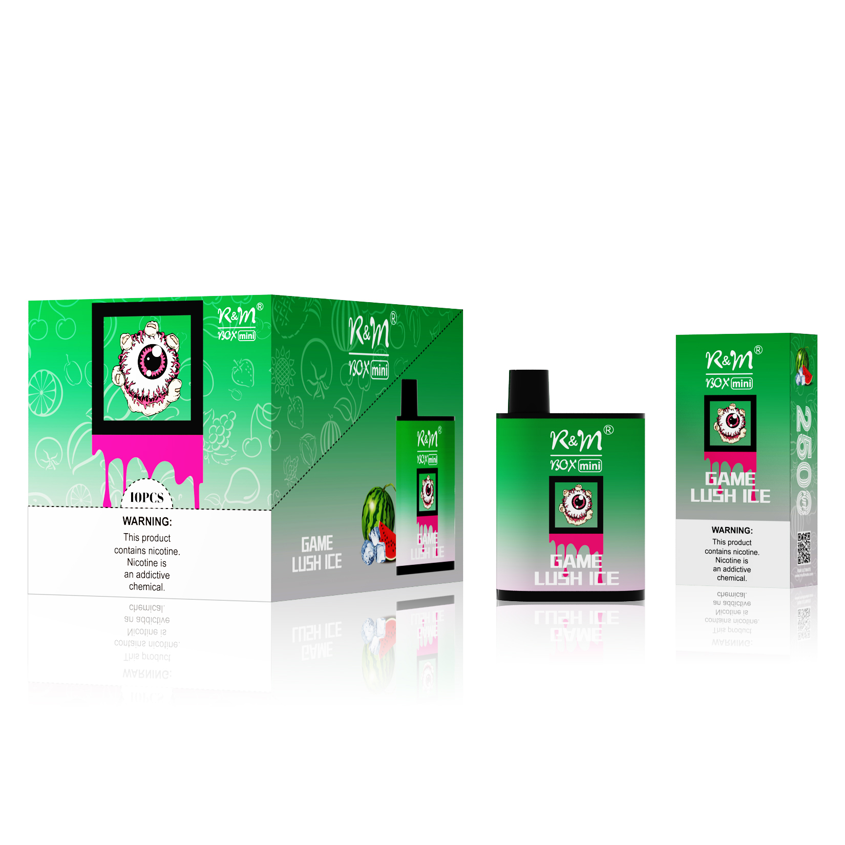 R&M BOX MINI Aloe Grape 3% Nicotine Europe Vape Distributor|Manufacturer