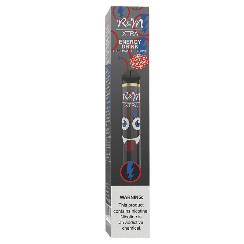 R&M XTRA 1600 Puffs 6% Nicotine Liquid Vape Disposable Device 