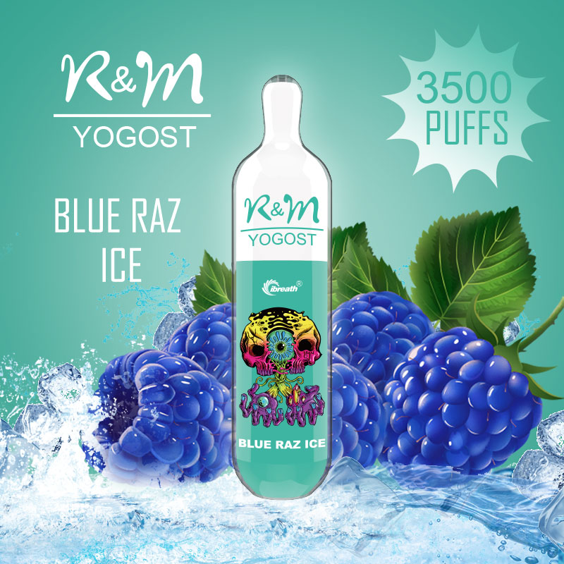R&M YOGOST Hot Selling 3500 Puffs 6% Nicotion England Disposable Vape