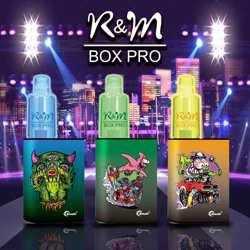 R&M BOX PRO 6000 Puffs AIR BAR BOX VAPE