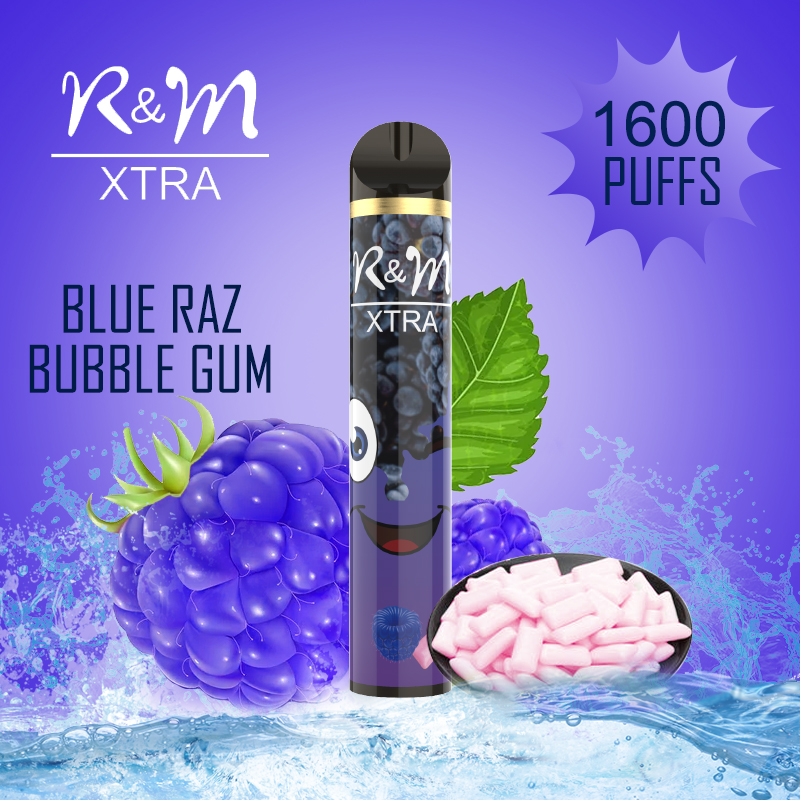 R&M XTRA 1600 Puffs 6% Nicotine Lost Vape Disposable Device 