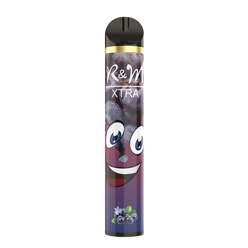 R&M XTRA 1600 Puffs 6% Nicotine Zero Vape Disposable Device 