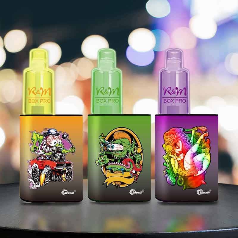 R&M BOX PRO Energy Drink Disposable Vape Supplier from China