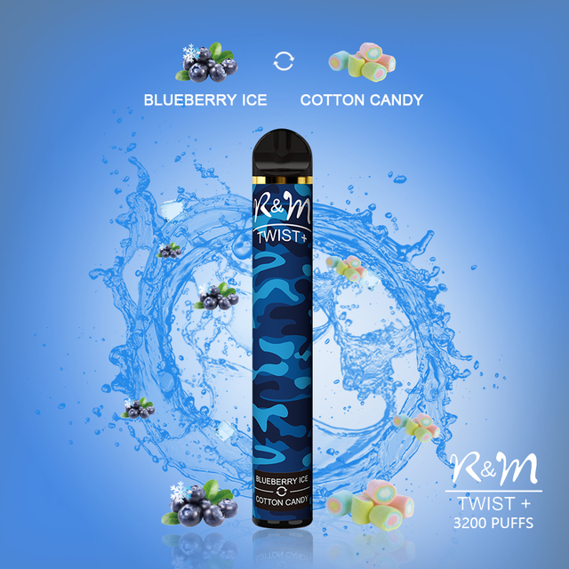China Blueberry ice / Cotton candy Disposable Vape manufacturers, Blueberry ice / Cotton candy