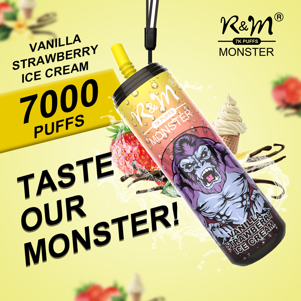 R&M MONSTER Canada Original Adjustable Airfow Disposable Vape