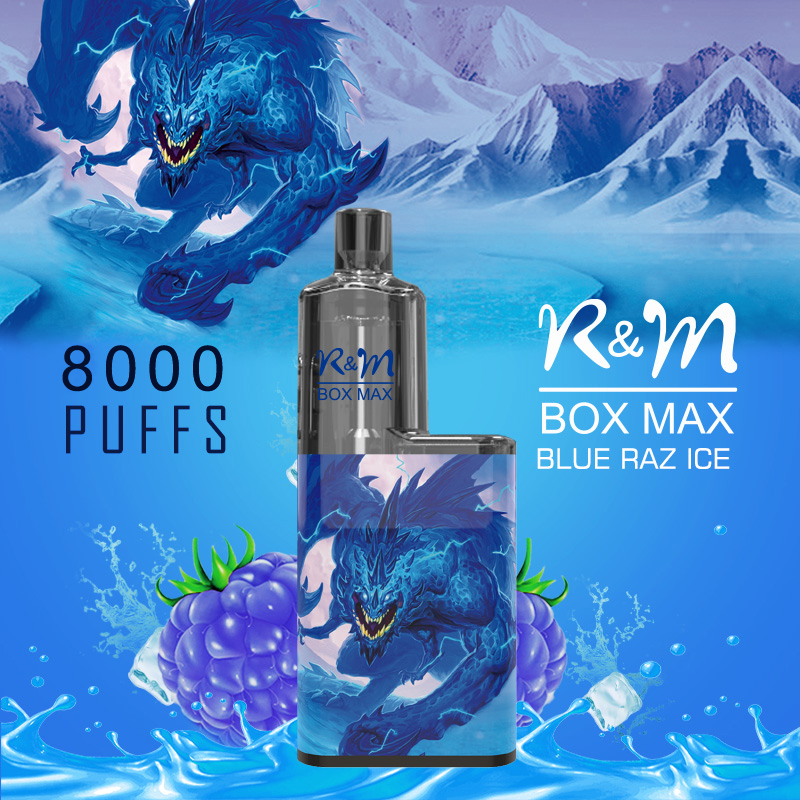 R&M BOX MAX Germany Mesh Coil OEM Brand Salt Nicotine Disposable Vape