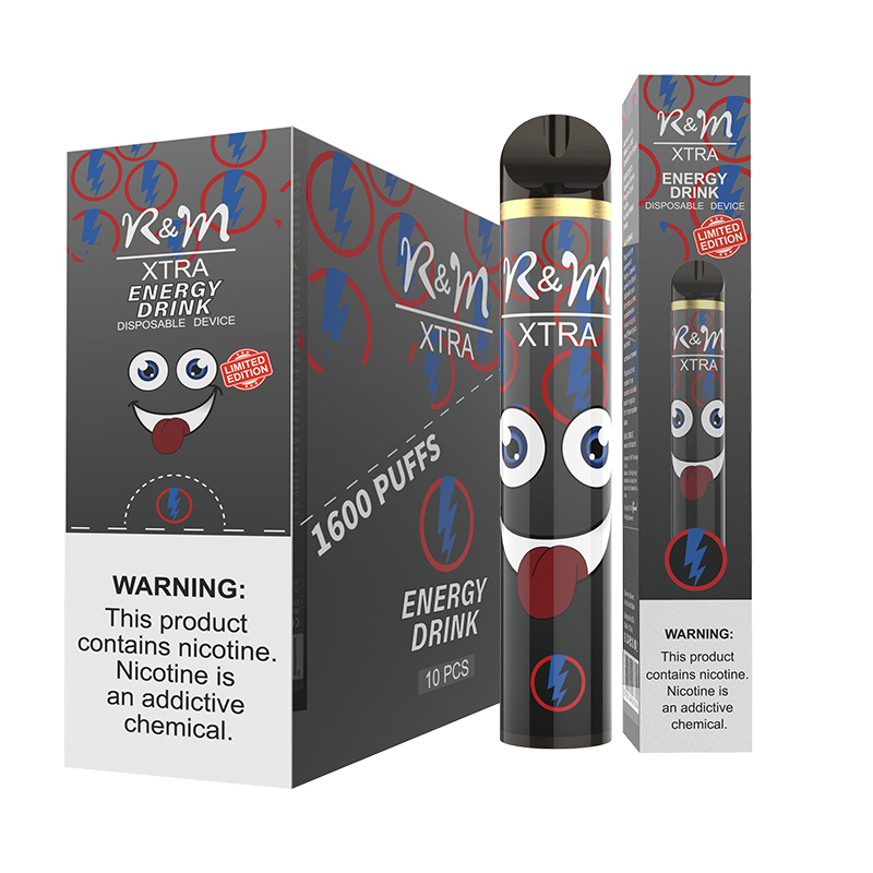 R&M XTRA 1600 Puffs 6% Nicotine Disposable Vape | Energy Drink