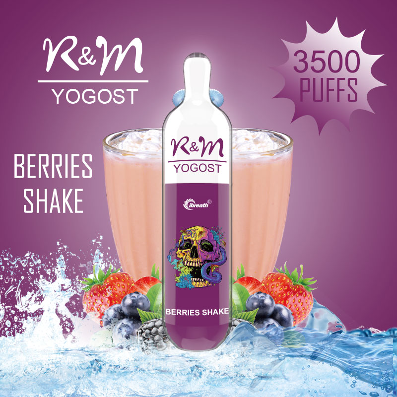R&M YOGOST Peach Ice|3500 Puffs|Disposable Vape Wholesaler|Manufacturer